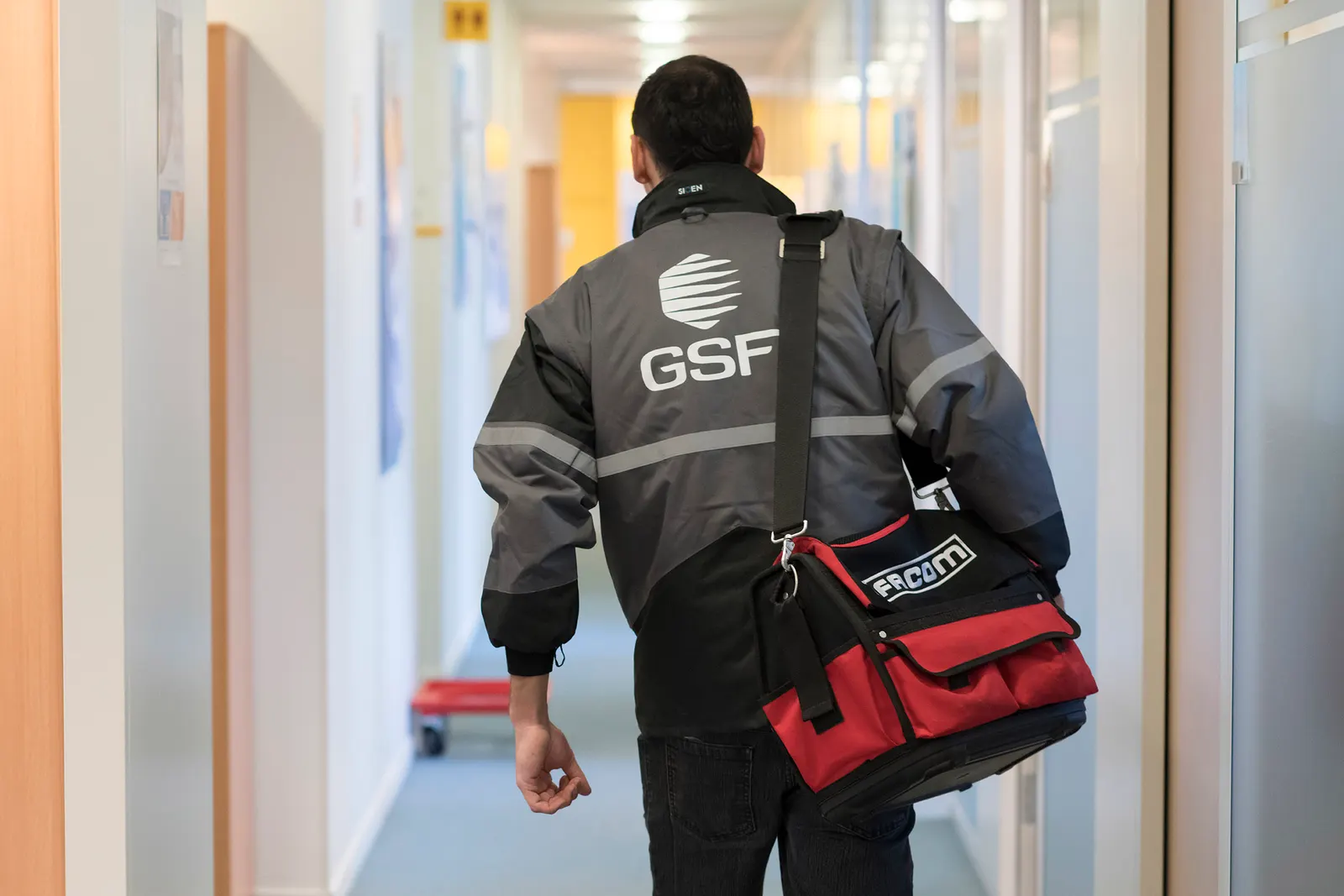 Intervention technique GSF sur le terrain.