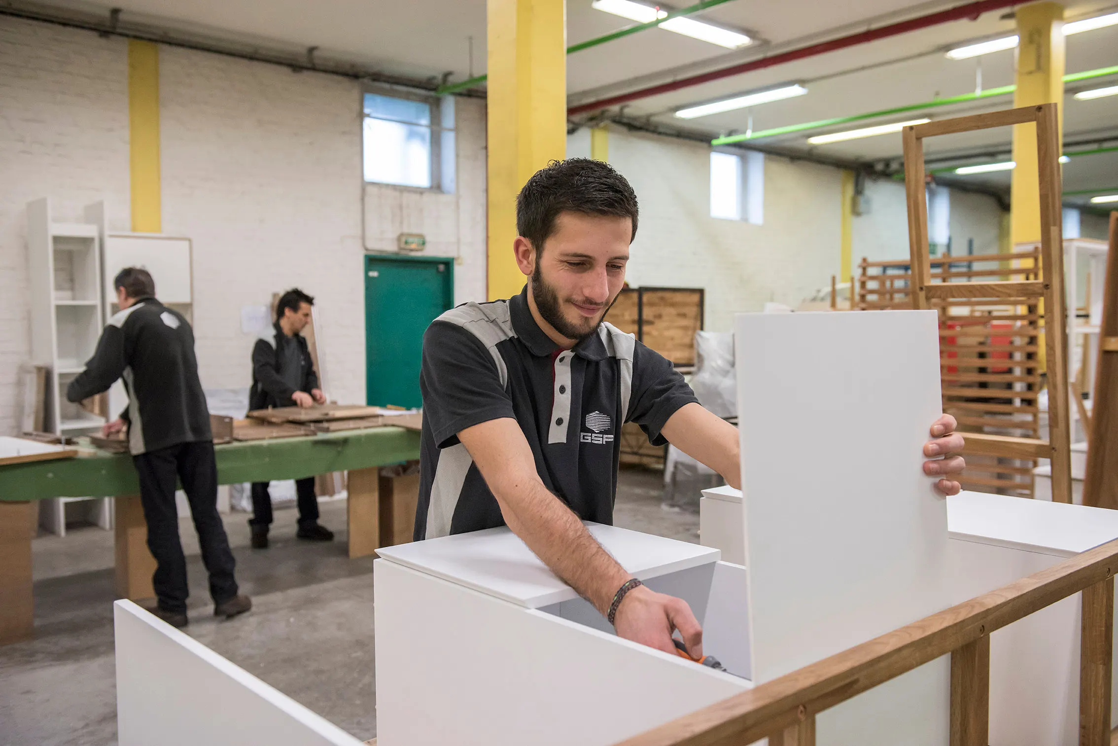 Équipes GSF en action métier — expertise adaptée aux différents environnements.